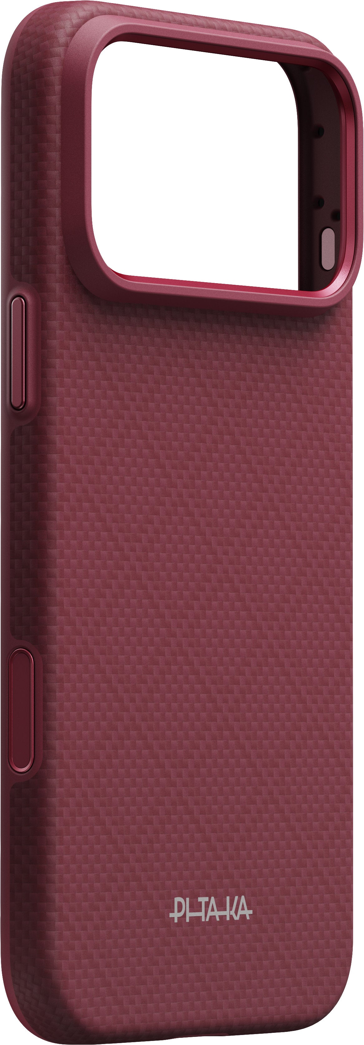 Pitaka iPhone 17 Pro Max/iPhone 18 Pro Max Cover Summa MagSafe Argyle Burgundy