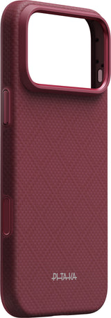 Pitaka iPhone 17 Pro Max/iPhone 18 Pro Max Cover Summa MagSafe Argyle Burgundy