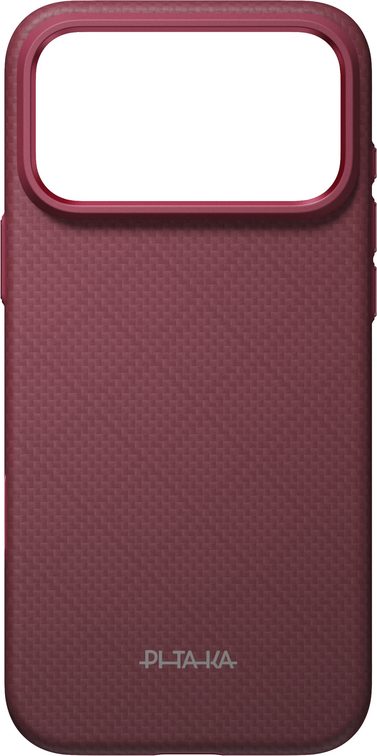 Pitaka iPhone 17 Pro Max/iPhone 18 Pro Max Cover Summa MagSafe Argyle Burgundy