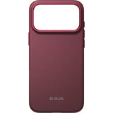 Pitaka iPhone 17 Pro Max/iPhone 18 Pro Max Cover Summa MagSafe Argyle Burgundy