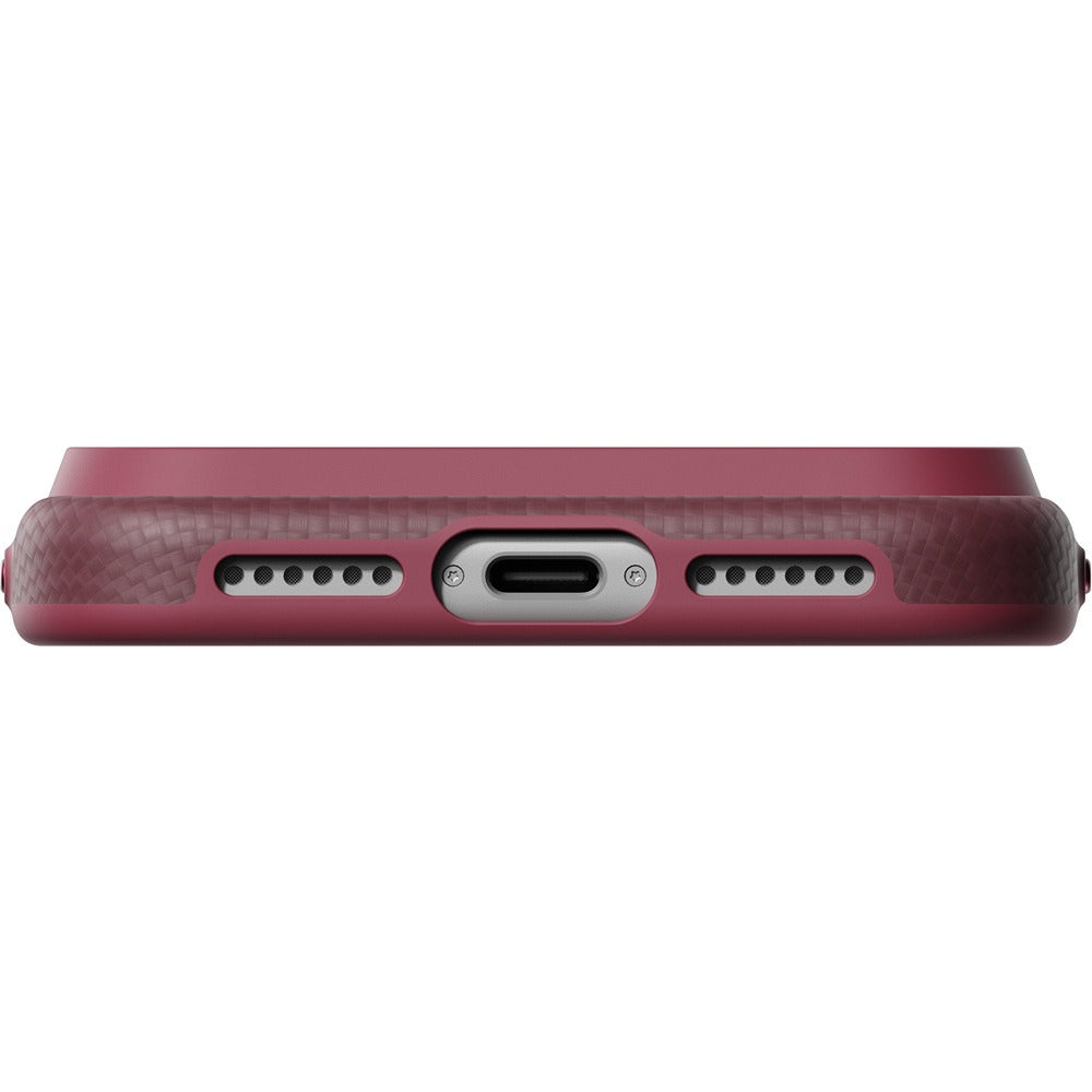 Pitaka iPhone 17 Pro Max/iPhone 18 Pro Max Cover Summa MagSafe Argyle Burgundy