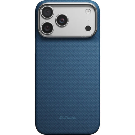 Pitaka iPhone 17 Pro Max/iPhone 18 Pro Max Cover Edge MagSafe Argyle Abyss Blue