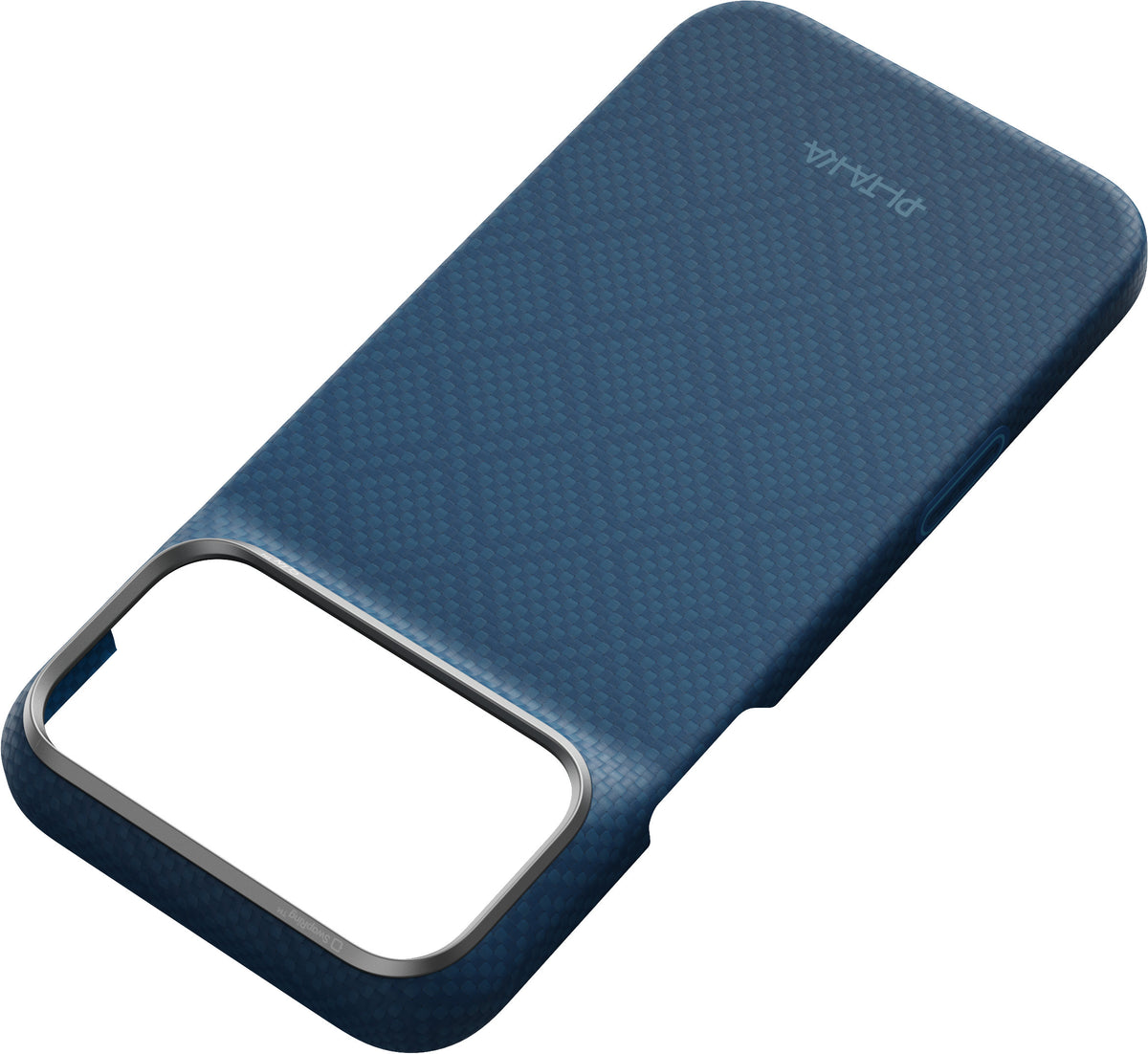 Pitaka iPhone 17 Pro Max/iPhone 18 Pro Max Cover Edge MagSafe Argyle Abyss Blue