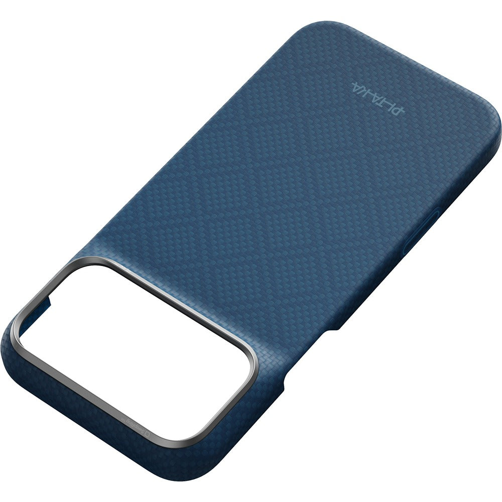 Pitaka iPhone 17 Pro Max/iPhone 18 Pro Max Cover Edge MagSafe Argyle Abyss Blue