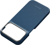Pitaka iPhone 17 Pro/iPhone 18 Pro Cover Edge MagSafe Argyle Abyss Blue