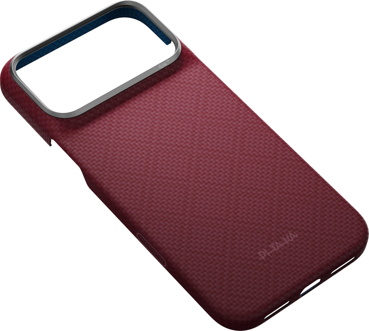 Pitaka iPhone 17 Pro Max/iPhone 18 Pro Max Cover Edge MagSafe Argyle Burgundy