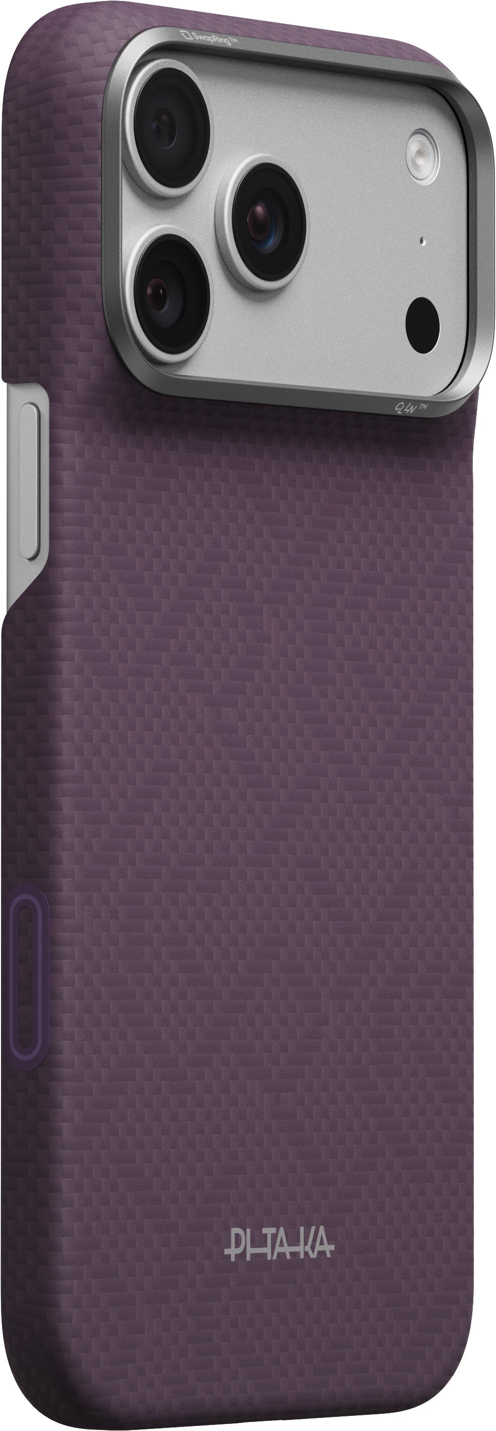 Pitaka iPhone 17 Pro Max/iPhone 18 Pro Max Cover Edge MagSafe Charoite Purple