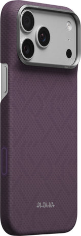 Pitaka iPhone 17 Pro Max/iPhone 18 Pro Max Cover Edge MagSafe Charoite Purple