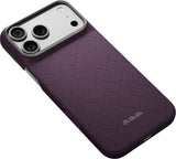 Pitaka iPhone 17 Pro Max/iPhone 18 Pro Max Cover Edge MagSafe Charoite Purple