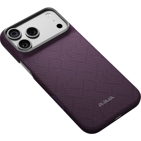 Pitaka iPhone 17 Pro Max/iPhone 18 Pro Max Cover Edge MagSafe Charoite Purple