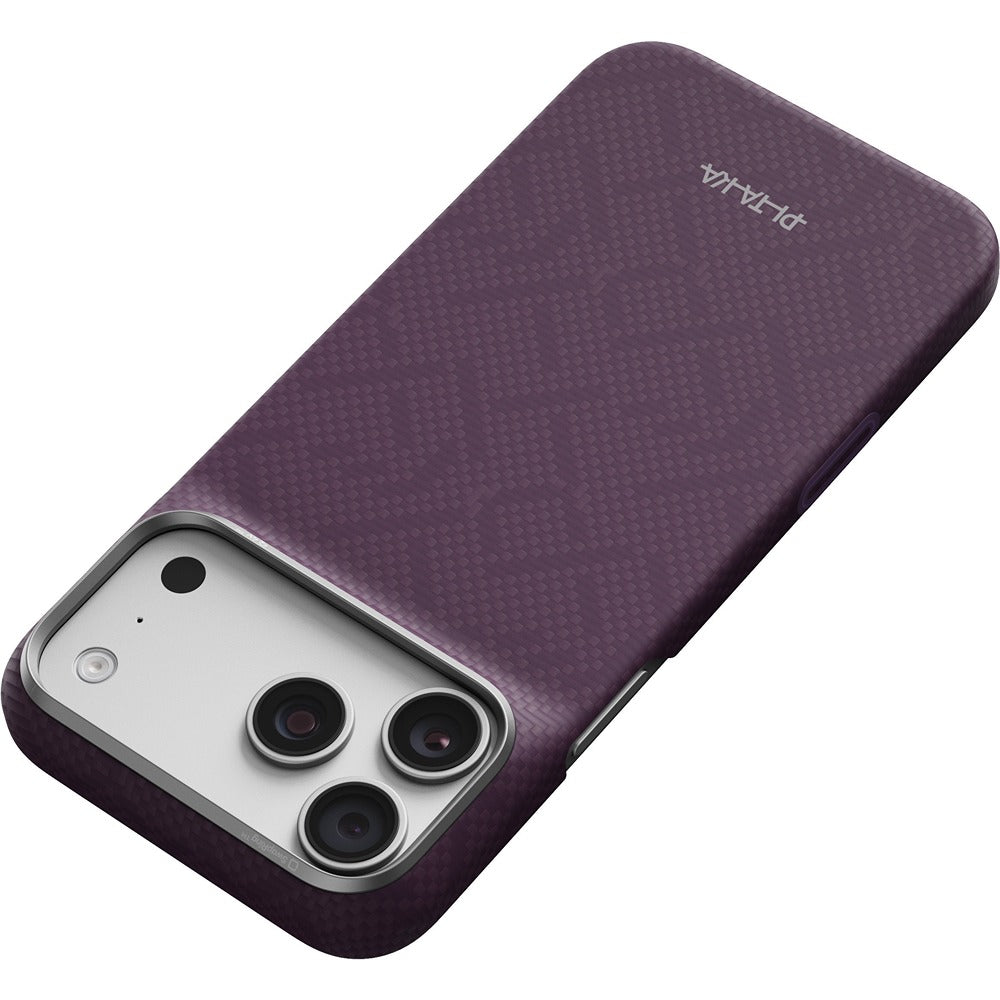 Pitaka iPhone 17 Pro Max/iPhone 18 Pro Max Cover Edge MagSafe Charoite Purple