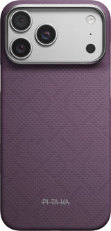 Pitaka iPhone 17 Pro Max/iPhone 18 Pro Max Cover Edge MagSafe Charoite Purple
