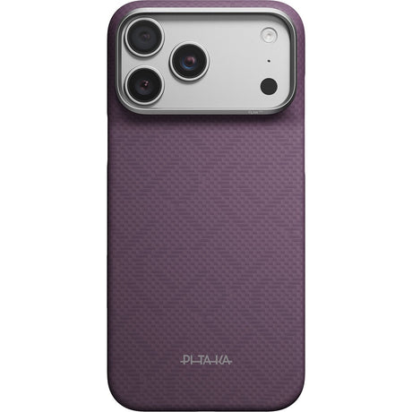 Pitaka iPhone 17 Pro Max/iPhone 18 Pro Max Cover Edge MagSafe Charoite Purple