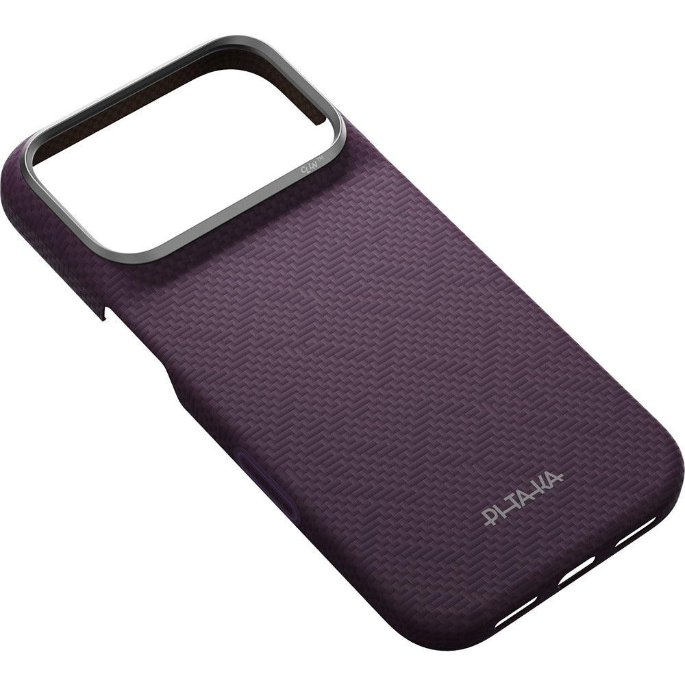 Pitaka iPhone 17 Pro/iPhone 18 Pro Cover Edge MagSafe Charoite Purple