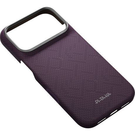 Pitaka iPhone 17 Pro/iPhone 18 Pro Cover Edge MagSafe Charoite Purple