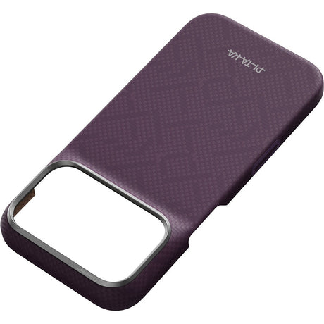 Pitaka iPhone 17 Pro/iPhone 18 Pro Cover Edge MagSafe Charoite Purple