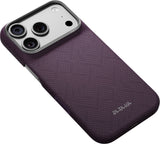 Pitaka iPhone 17 Pro/iPhone 18 Pro Cover Edge MagSafe Charoite Purple