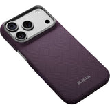 Pitaka iPhone 17 Pro/iPhone 18 Pro Cover Edge MagSafe Charoite Purple