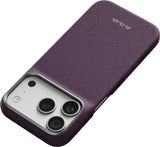 Pitaka iPhone 17 Pro/iPhone 18 Pro Cover Edge MagSafe Charoite Purple