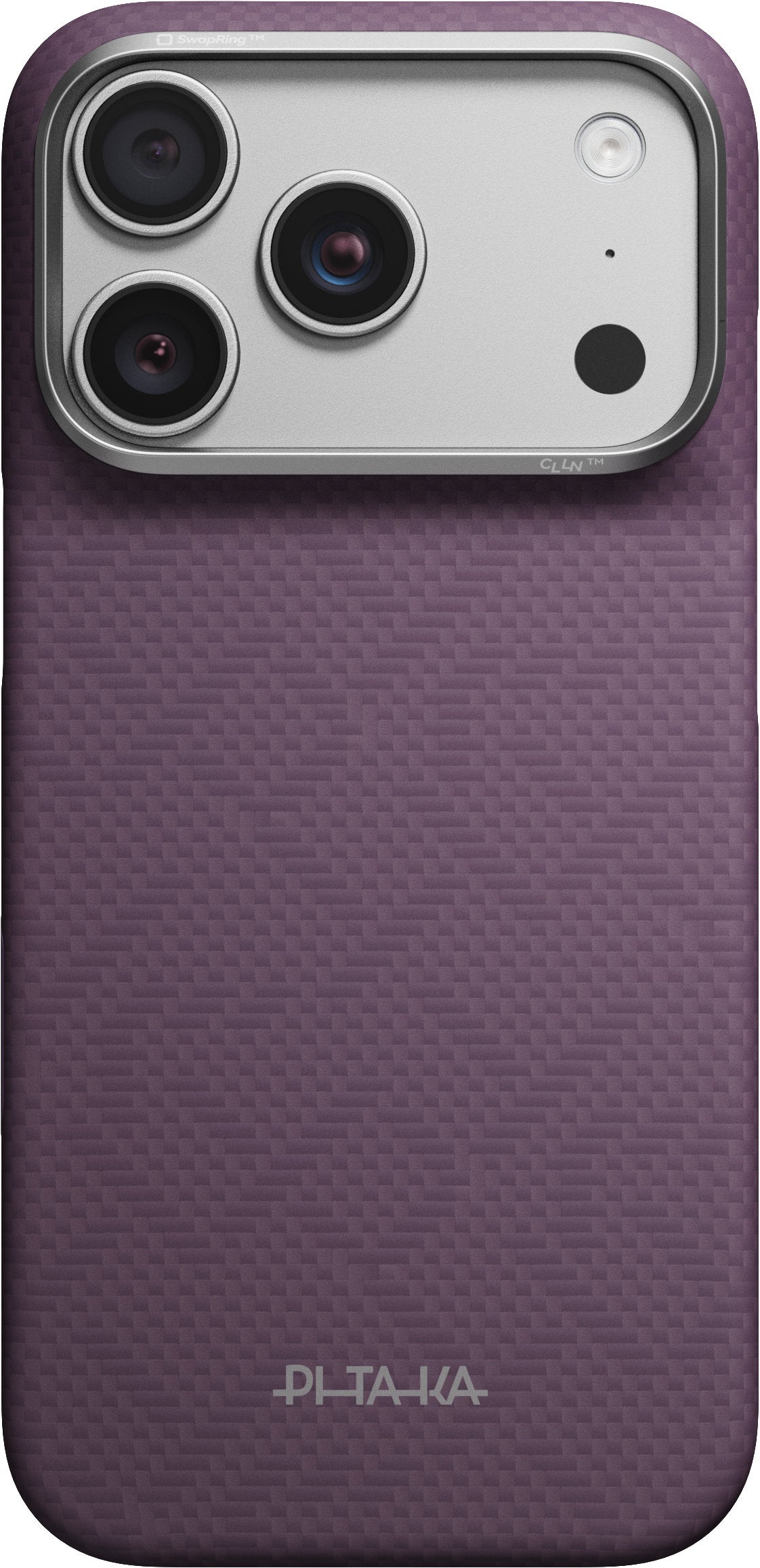 Pitaka iPhone 17 Pro/iPhone 18 Pro Cover Edge MagSafe Charoite Purple