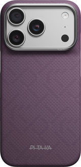 Pitaka iPhone 17 Pro/iPhone 18 Pro Cover Edge MagSafe Charoite Purple