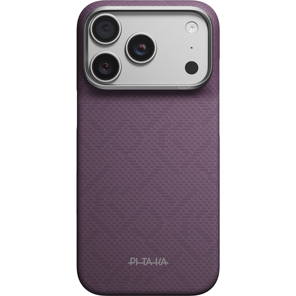 Pitaka iPhone 17 Pro/iPhone 18 Pro Cover Edge MagSafe Charoite Purple