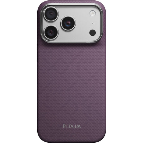 Pitaka iPhone 17 Pro/iPhone 18 Pro Cover Edge MagSafe Charoite Purple