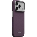 Pitaka iPhone 17 Pro/iPhone 18 Pro Cover Edge MagSafe Charoite Purple