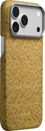 Pitaka iPhone 17 Pro Max/iPhone 18 Pro Max Cover Edge MagSafe Golden Drift