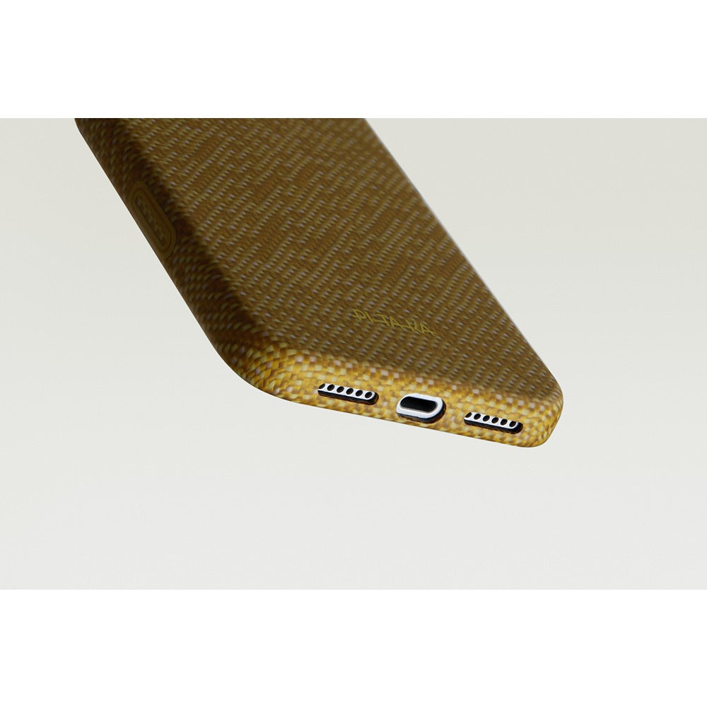 Pitaka iPhone 17 Pro Max/iPhone 18 Pro Max Cover Edge MagSafe Golden Drift
