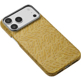 Pitaka iPhone 17 Pro Max/iPhone 18 Pro Max Cover Edge MagSafe Golden Drift