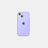 MobileFriend iPhone 13/14/15/16e/17e Skal Seethrough Lila