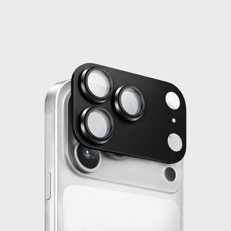 MobileFriend iPhone 17 Pro Max Kameraskydd Full Cover Svart