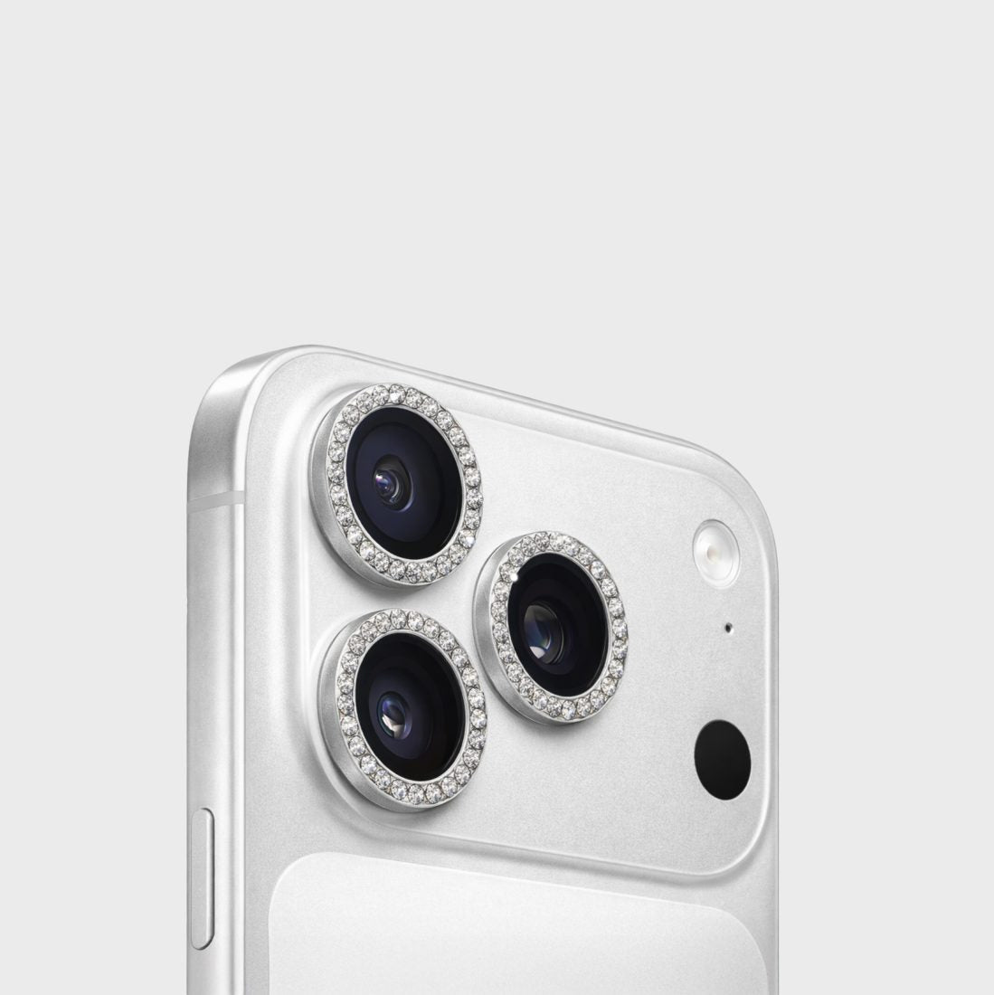 MobileFriend iPhone 18 Pro/iPhone 18 Pro Max Kameralinsebeskytter Linsring Bling