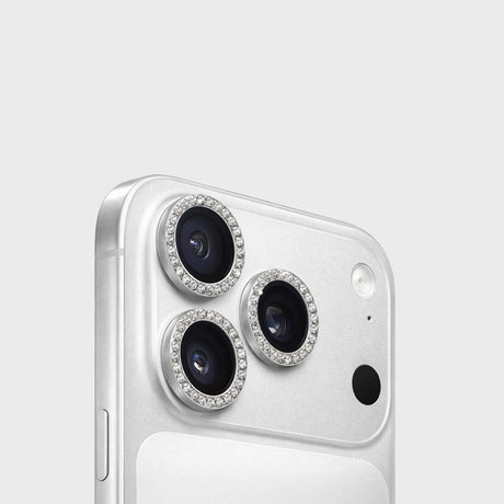 MobileFriend iPhone 18 Pro/iPhone 18 Pro Max Kameralinsebeskytter Linsring Bling