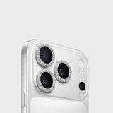 MobileFriend iPhone 17 Pro/iPhone 17 Pro Max Kameralinsebeskytter Linsering Bling