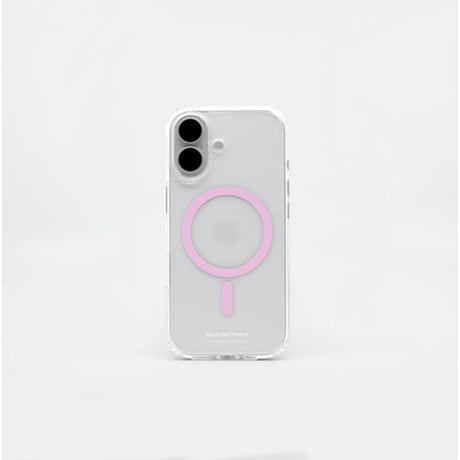 MobileFriend iPhone 17 Cover MagSafe Lyserød