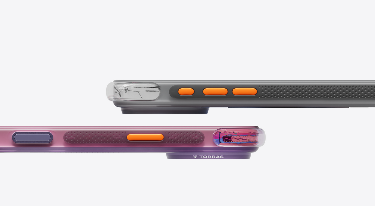Torras iPhone 17 Pro Max Cover Ostand Q3 Air Gawx Neon Night Muse
