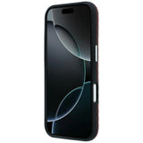 Mercedes Benz iPhone 17 Pro Max/iPhone 18 Pro Max Cover i læder med træeffekt, bordeaux