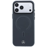 Mercedes Benz iPhone 17 Pro Max/iPhone 18 Pro Max Cover Leather 3D MagSafe Grå