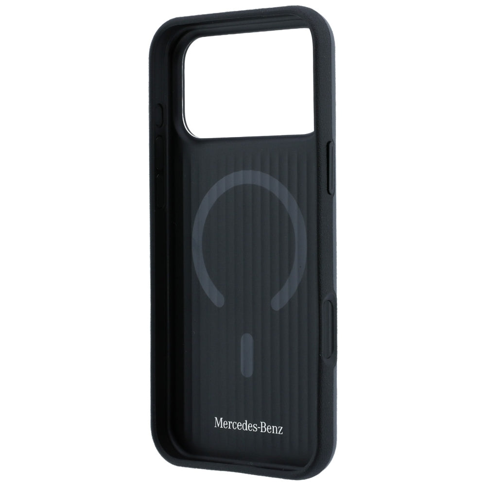 Mercedes Benz iPhone 17 Pro Max/iPhone 18 Pro Max Cover Leather 3D MagSafe Grå