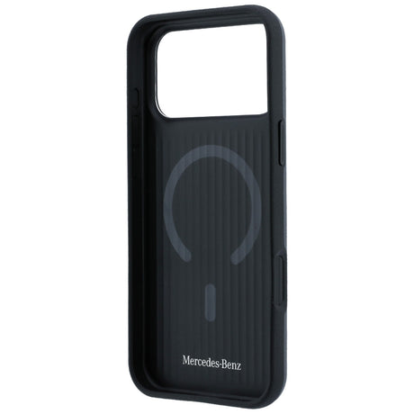 Mercedes Benz iPhone 17 Pro Max/iPhone 18 Pro Max Cover Leather 3D MagSafe Grå