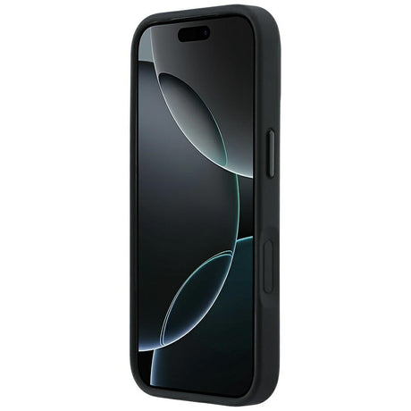 Mercedes Benz iPhone 17 Pro/iPhone 18 Pro Cover i læder med krydsede linjer, bordeaux