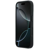 Mercedes Benz iPhone 17 Pro Max/iPhone 18 Pro Max Cover i læder med krydsede linjer, bordeaux