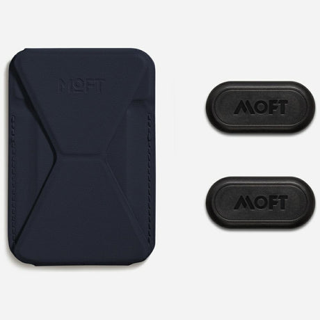 MOFT Snap Phone Stand & Wallet MagSafe Navy Blue