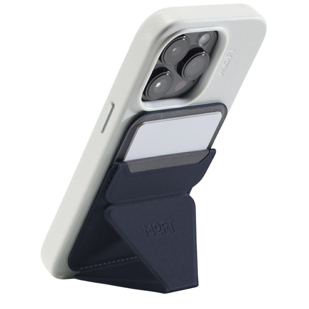 MOFT Snap Phone Stand & Wallet MagSafe Navy Blue