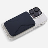 MOFT Snap Phone Stand & Wallet MagSafe Navy Blue