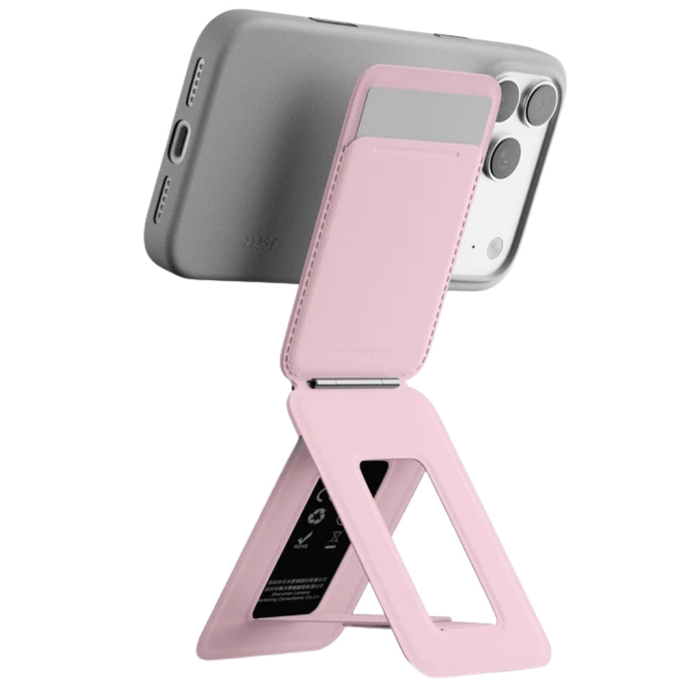 MOFT Snap Phone Tripod Stand & Wallet MagSafe Blush