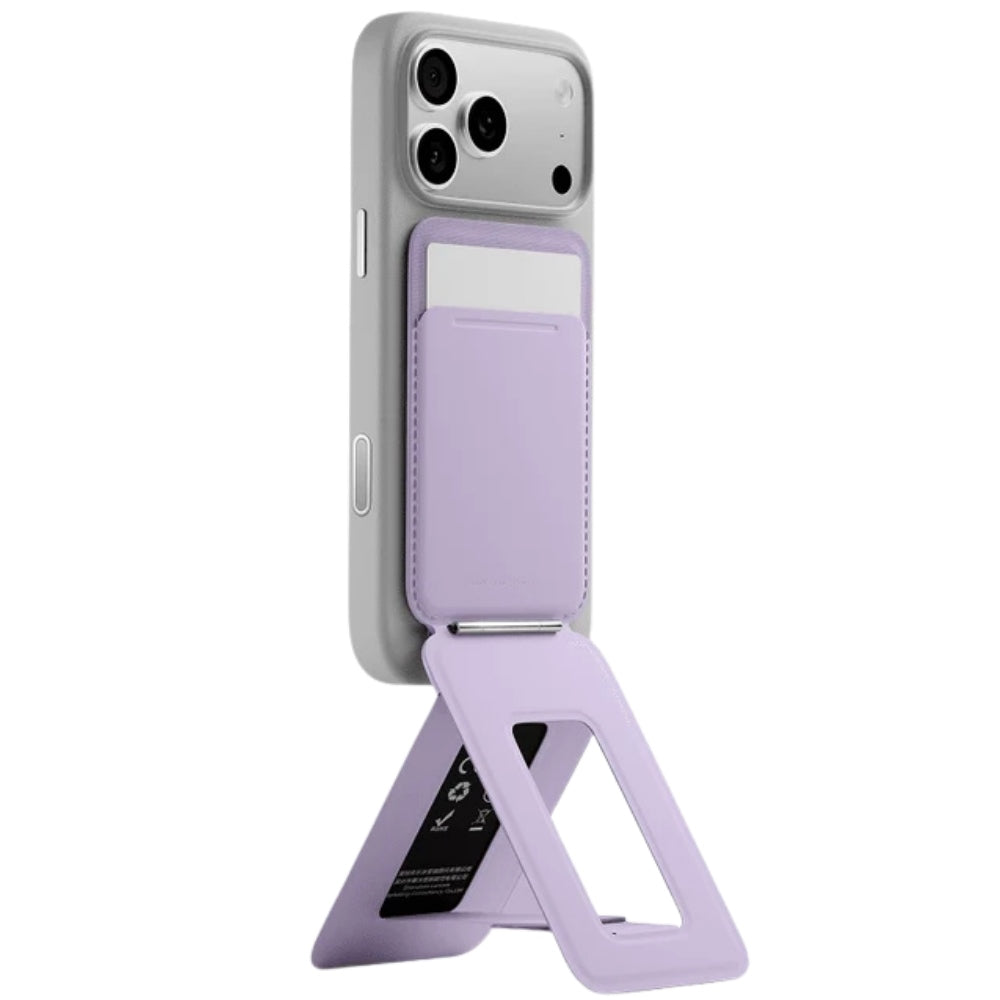 MOFT Snap Phone Tripod Stand & Wallet MagSafe Peony