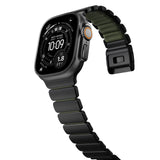Nomad Apple Watch 45/46mm/Ultra 49mm Armbånd Stratos Band Sort Forest